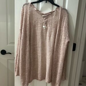 Juniors, mud,  size large cardigan